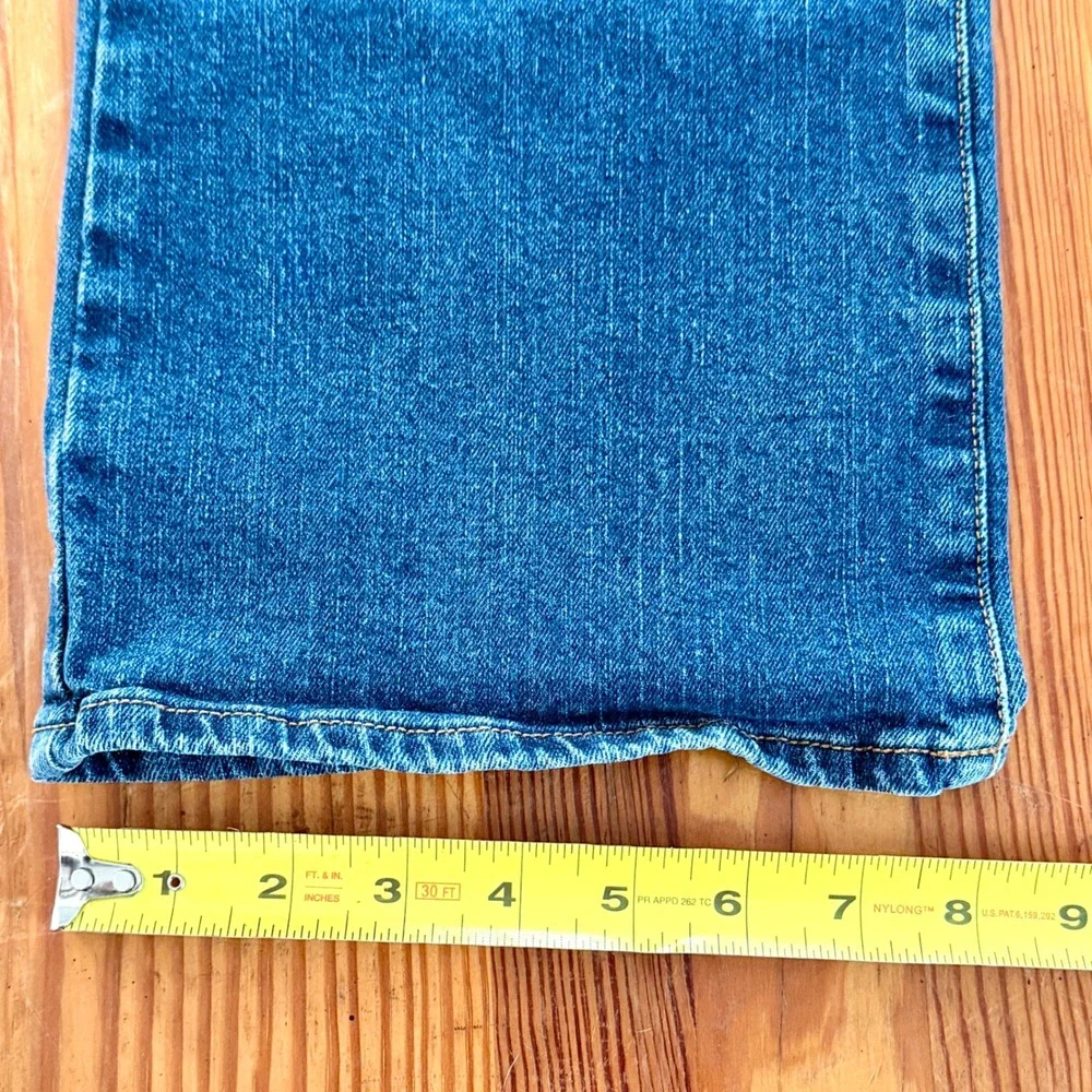 Lucky Brand Soho Mid Rise Flare Jeans‎ Medium Wash Blue Denim 4/27 F29AA20